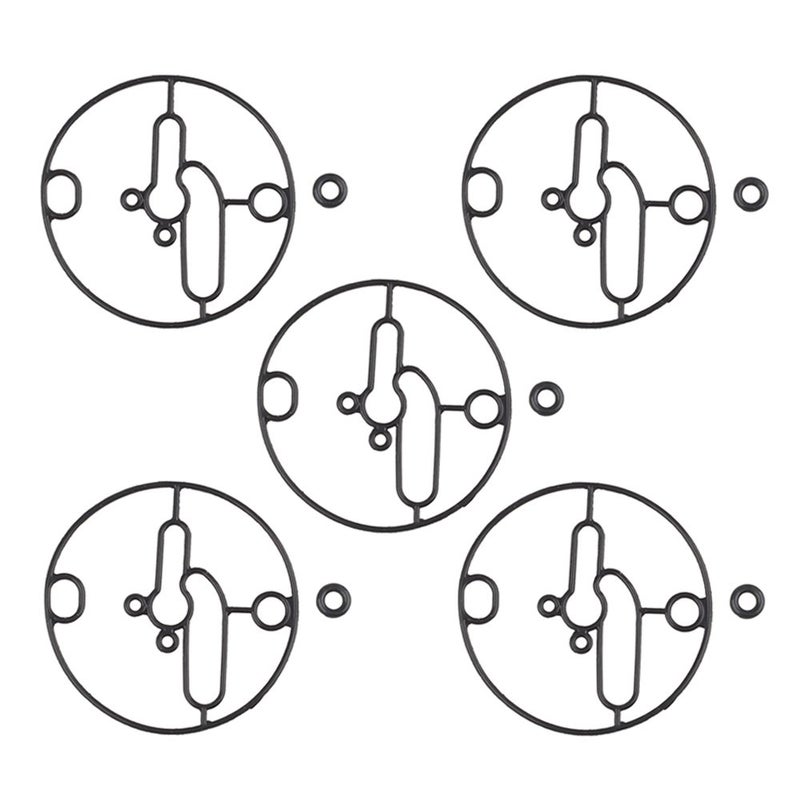 HIPA (Pack of 5) 698781 Float Bowl Gasket for 698781 Nikki Gasket Carburetor Rebuild Kit Troy-Bilt Toro Lawn Mowers - Image 1